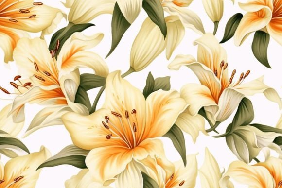 Exploring the Beauty of Floral Design Elements: The Timeless Appeal of Lily Patterns