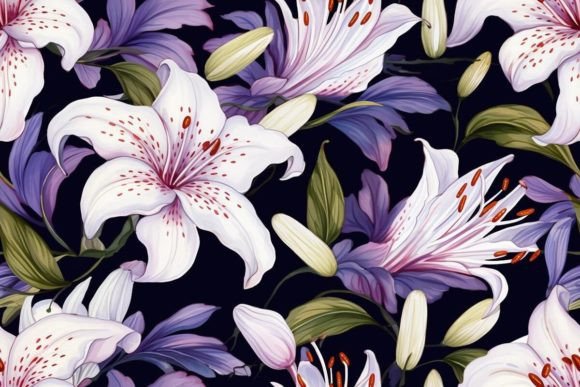 Exploring the Timeless Elegance of Plant Patterns Motif Damask Pattern